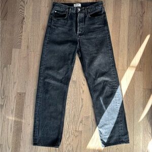 Agolde Women's 90’s Mid Rise Straight Leg Jeans